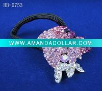 Wholesale animal rhinestone hair jewelry