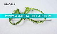 Wholesale bowknot crystal hair clip