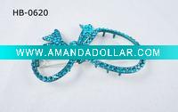 Wholesale bowknot crystal hair clip