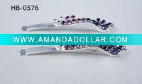 Wholesale fashion rhinestone hair clip