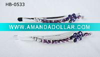 Wholesale fashion rhinestone hair clip