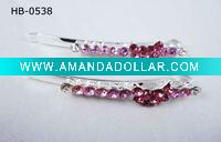 Wholesale hotsale rhinestone hair clip