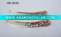 rhinestone hair clip