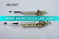 Wholesale crystal hair clip jewelry