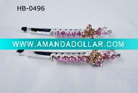 crystal hair clip jewelry
