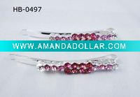 Wholesale crystal hair clip jewelry