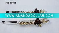 crystal hair clip jewelry
