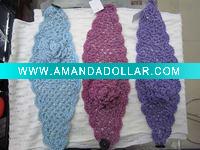 Wholesale knit headband flower