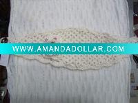 Wholesale knit headband flower
