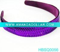 Wholesale Purple wide Head bandHBSQ0056