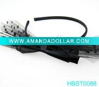 Black Flower Head band HBST0088