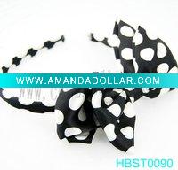 Wholesale Large bow spot Head band HBST0090