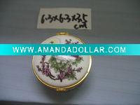 Wholesale Decorative trinket box/egg trinket box/ceramic trinket box