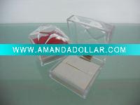plastic RING BOX