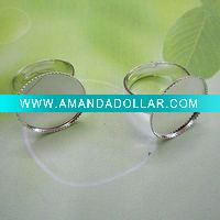 Wholesale Fashion copper adjustable ring