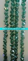 Wholesale crystal twist beads , crystal beads