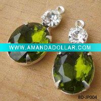 Wholesale Fashion jewelry parts with acrylic diamond
