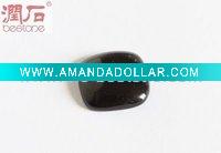 Black Agate Cabochone
