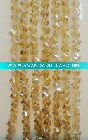 Wholesale crystal twist beads , crystal beads
