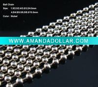 Nickel Plated Ball Chain