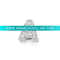 Wholesale letter style ,gemstone jewelry component, fashion jewelry accessories