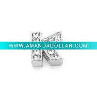 Wholesale letter style ,gemstone jewelry component, fashion jewelry accessories