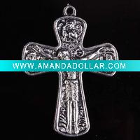 Wholesale 2011 newest silver fashion bead caps,zinc alloy charms YT058