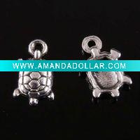 Wholesale 2011 newest silver fashion bead caps,zinc alloy charms YT060