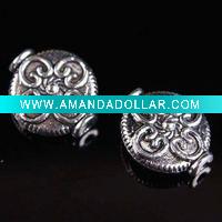 2011 newest design fashion tibetan bead caps,zinc alloy charms YT057