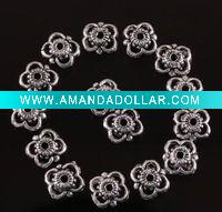 2011 newest design fashion tibetan bead caps,zinc alloy charms YT056