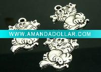 2011 newest fashion silver spacer beads,zinc alloy charms YT042