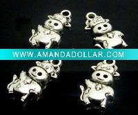 Wholesale 2011 Fashion dark silver charms,zinc alloy charms YT045