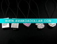 Mobile phone strap lock