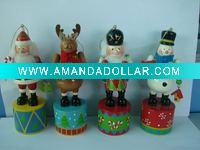 wooden doll toy for Christmas