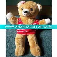 Wholesale hzs1120352 plush bear toys stock wholesales