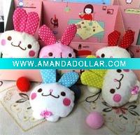 Wholesale fashion beautiful doll for decoration,cheep mobile accessory