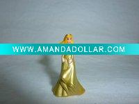 Wholesale 2 inch Plastic Mini Fairy Princess Doll for baby