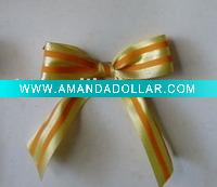 satin bowknot,satin ribbon bow