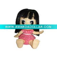 Wholesale vinyl doll money box