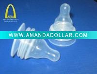 Wholesale 100%food grade silicone material high quality nipple