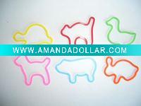 Wholesale Animal shape silicone bracelet