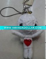 Wholesale Voodoo doll small toy chain accessories