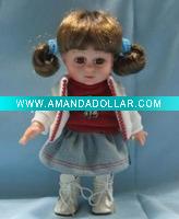 Wholesale lovely vinyl doll --8''
