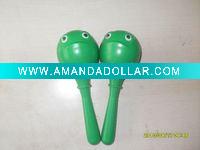 plastic maracas / plastic toy
