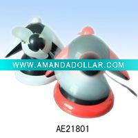 Plastic 360 usb mini fan