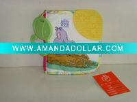 Wholesale baby cloth book with teether