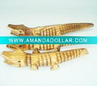 Wholesale wooden crocodile