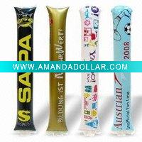 2011 HOT Sale PE Inflatable Cheering Stick,Thunder Stick