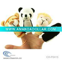 Plush finger puppet
