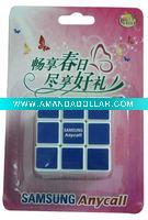 Wholesale puzzle cube for advertising, promotion gift, 3*3 high speed